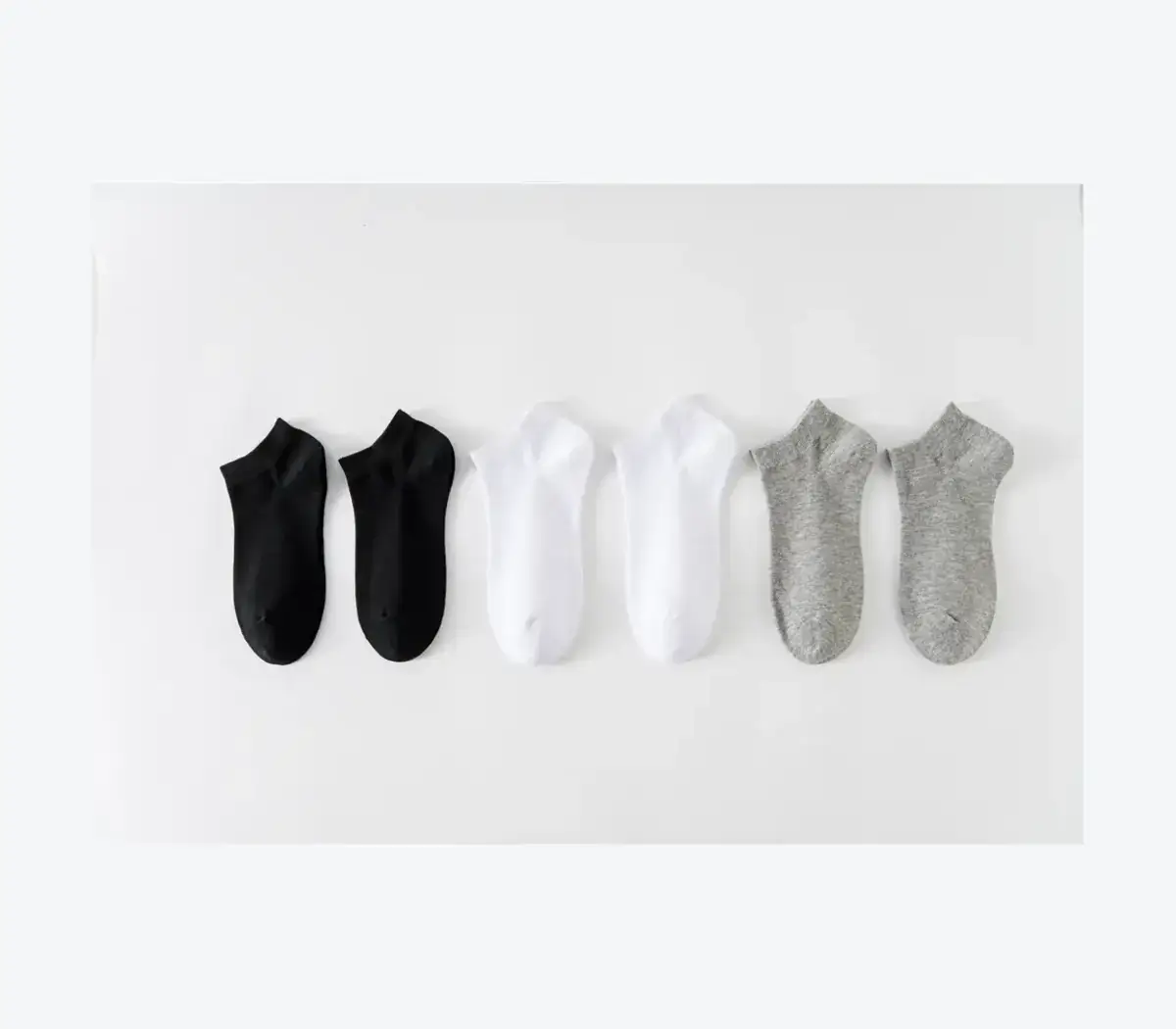 QYQ no-show socks ready stock